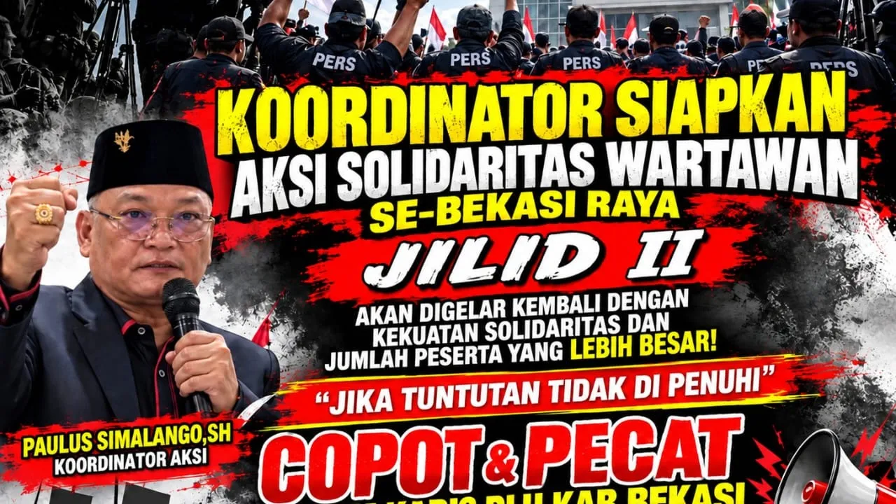 Aksi Solidaritas Wartawan 