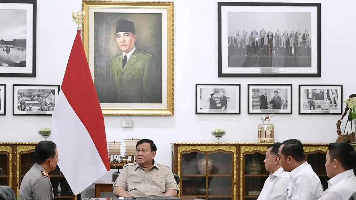 Prabowo Soroti Kinerja ASN-Polri