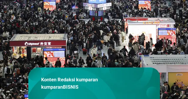 Libur Nasional Sepekan, China Prediksi Rata-rata 300 Juta Perjalanan per Hari