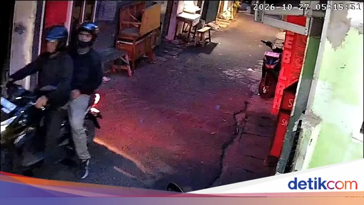 Polisi Usut Viral Maling Motor Terekam CCTV di Cempaka Putih Jakpus