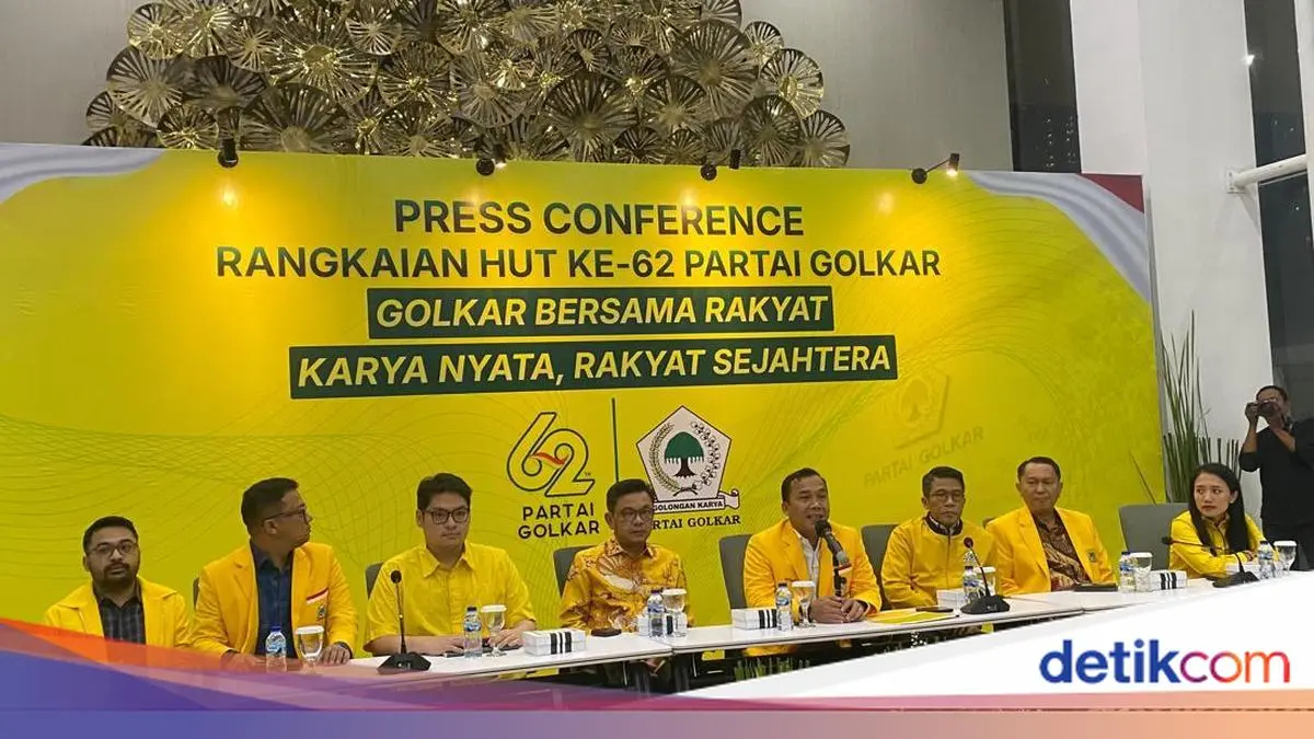 Golkar Gelar Rangkaian HUT ke-62, Bahlil Minta Digelar Sederhana