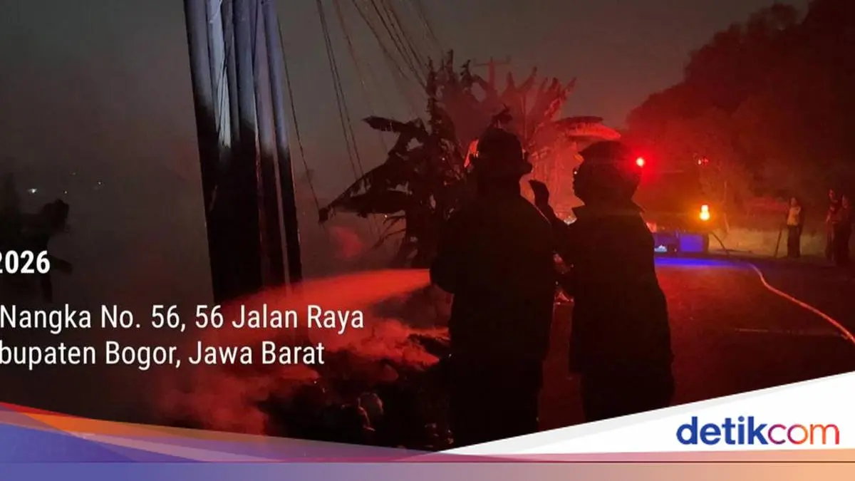 Kebakaran Lahan di Gunung Putri Bogor, Dipicu Pembakaran Sampah