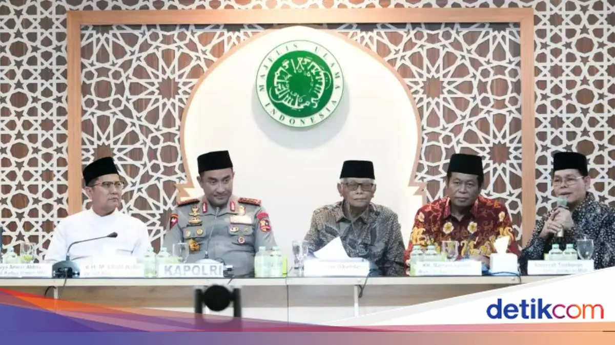 Kapolri Silaturahmi ke MUI, Perkuat Sinergi Jaga Stabilitas Nasional