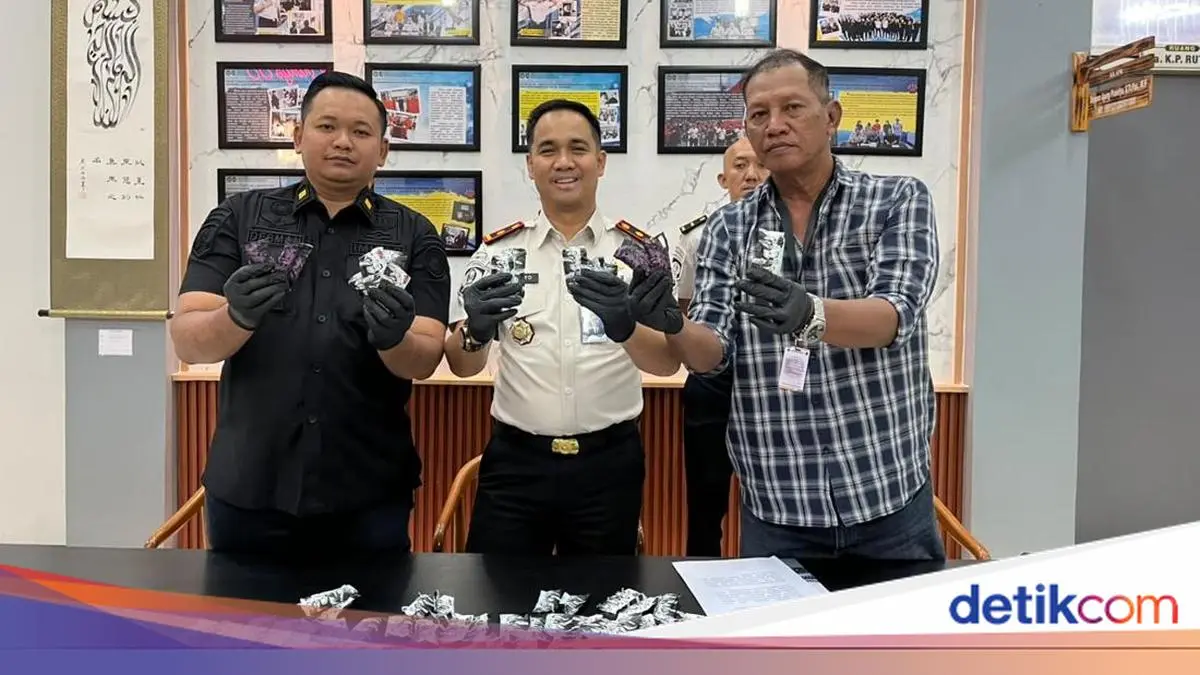 Petugas Rutan Salemba Gagalkan Penyelundupan 65 Cartridge Etomidate