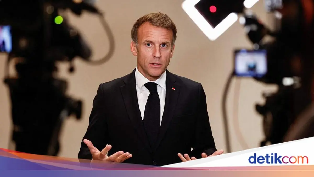 Macron Sebut Kritik Trump soal Demo Prancis 'Bodoh', Janji Cegah Kerusuhan