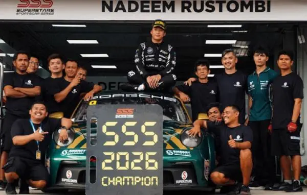 Sabet Juara Umum SSS 2026 di Mandalika, Nadeem Rustombi Siap Rambah Balap Formula Eropa