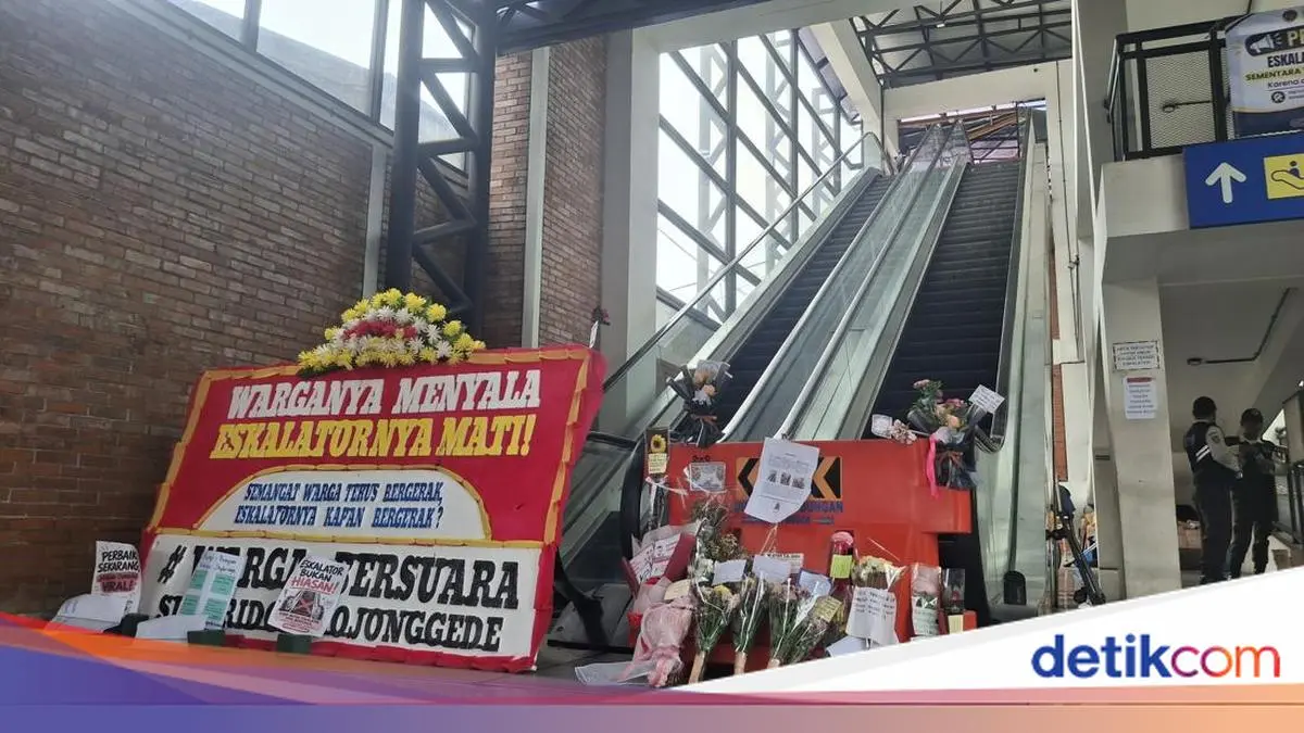 Dishub Target Perbaikan Eskalator Stasiun Bojonggede Kelar Akhir November 2026