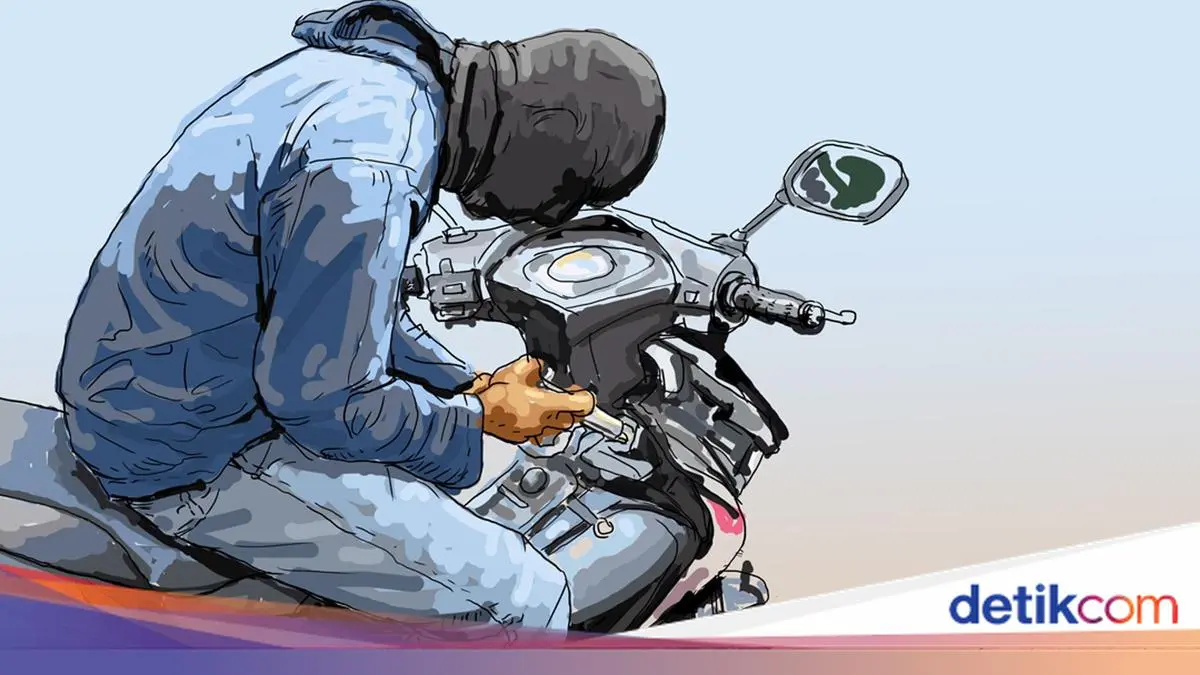 Maling Motor di Bogor Ditangkap, Polisi Sita Airsoft Gun dan Kunci T