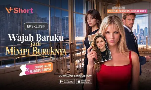 V+Short Hadirkan Microdrama Eksklusif Wajah Baruku Jadi Mimpi Buruknya, Simak Sinopsisnya!