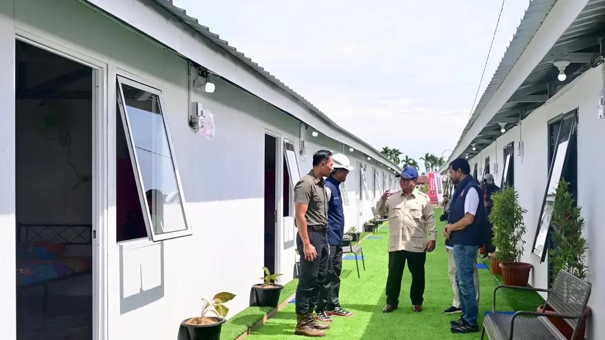 Pemulihan Bencana Sumatera Semakin Cepat, 20.770 Huntara Rampung, Jalan Nasional Pulih Total