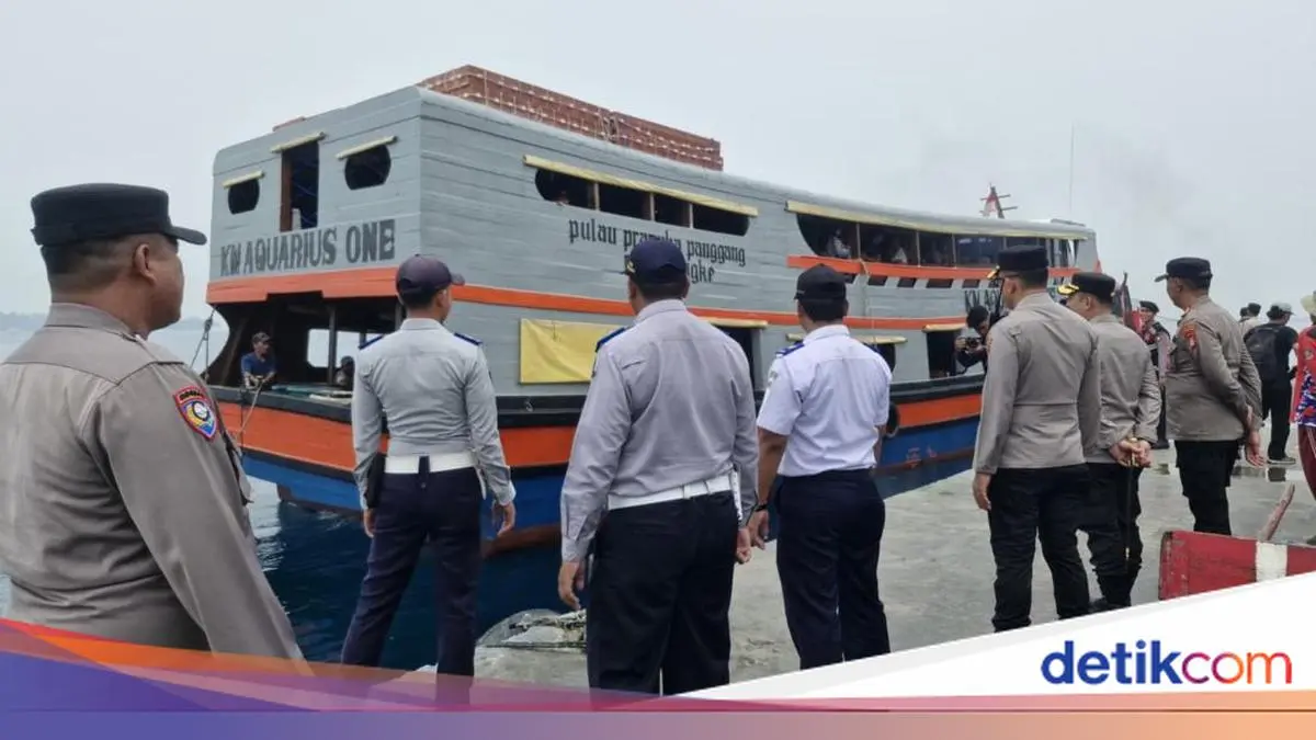 Antisipasi Aksi, Polres Kepulauan Seribu Perketat Dermaga Penyeberangan
