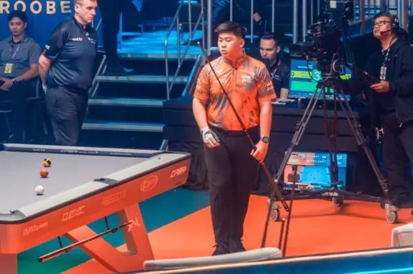 Sejarah! Albert Januarta Cetak Golden Break pada Debutnya di Reyes Cup 2026