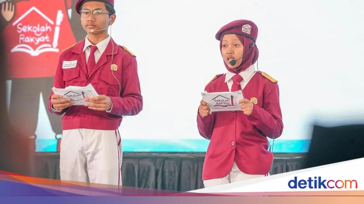 Siswa Sekolah Rakyat Baca Puisi 'Kami Menggapai Mimpi' di Hari Santri