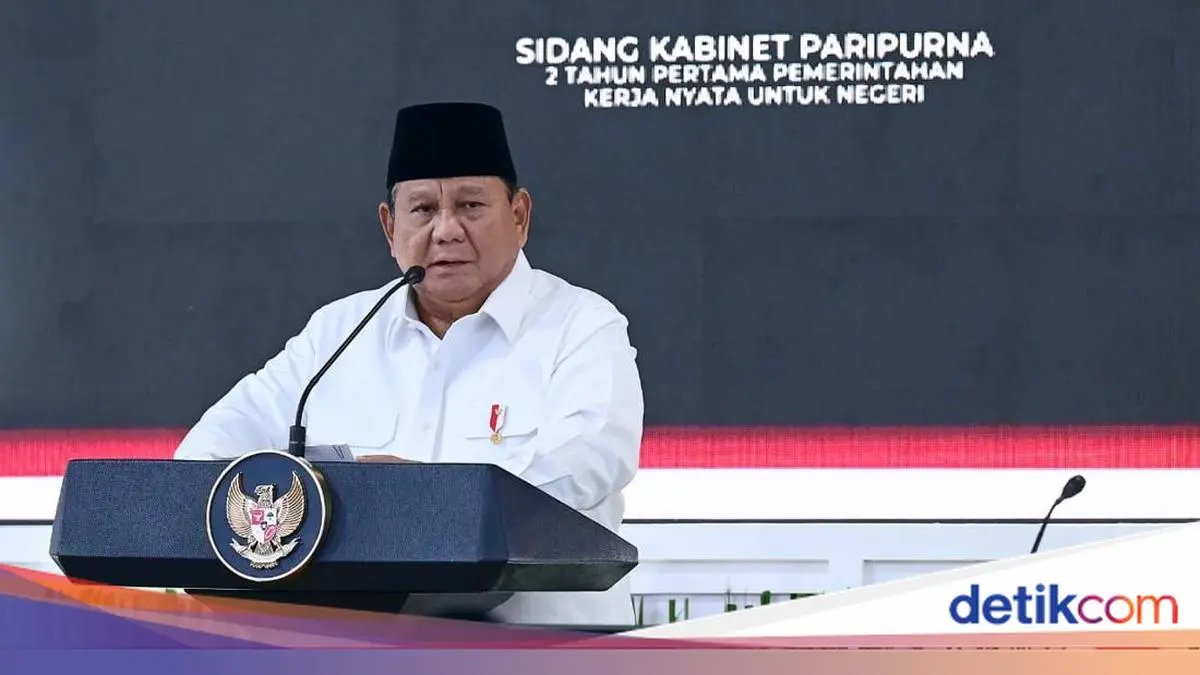 Ada Anggota Kabinet Masuk RS, Prabowo Minta Jajarannya Rutin Cek Kesehatan