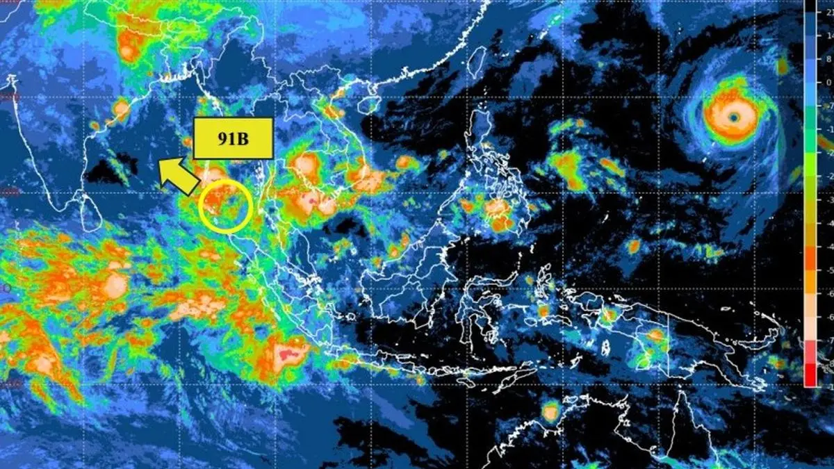 Bibit Siklon 91B Menjauh, Hujan Lebat Masih Mengintai Aceh