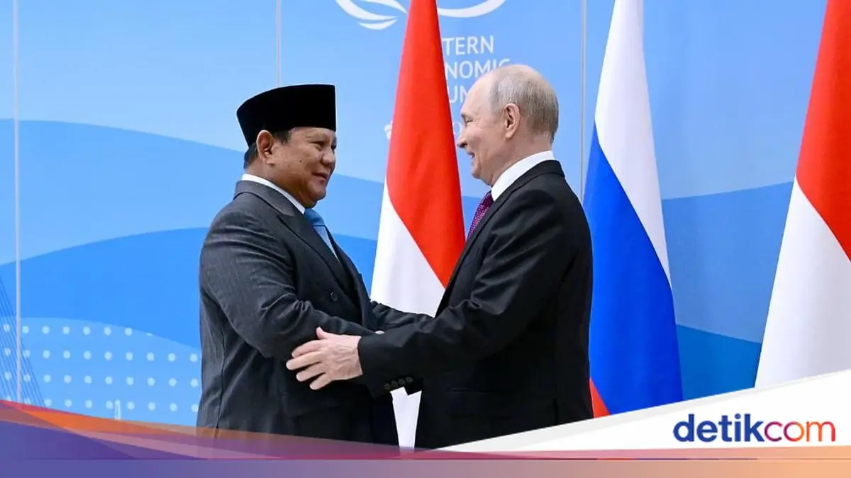 Putin Ucapkan Selamat Ulang Tahun ke Prabowo, Beri Pesan Ini