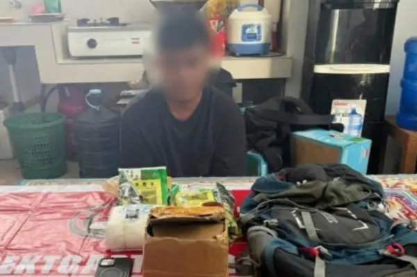 Bawa Sabu 2,1 Kg, Pria Asal Tarakan Ditangkap Polisi di Kutai Timur