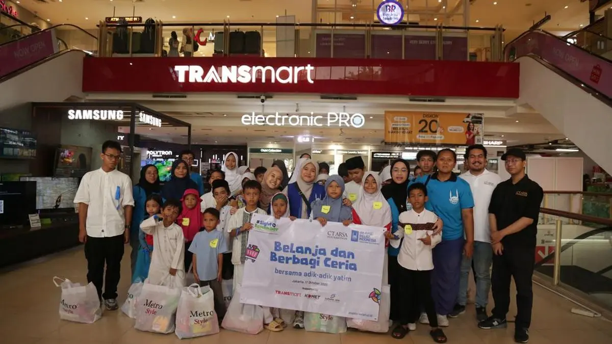 CT ARSA Foundation-Islamic Relief Hadirkan Kebahagiaan bagi Anak Yatim