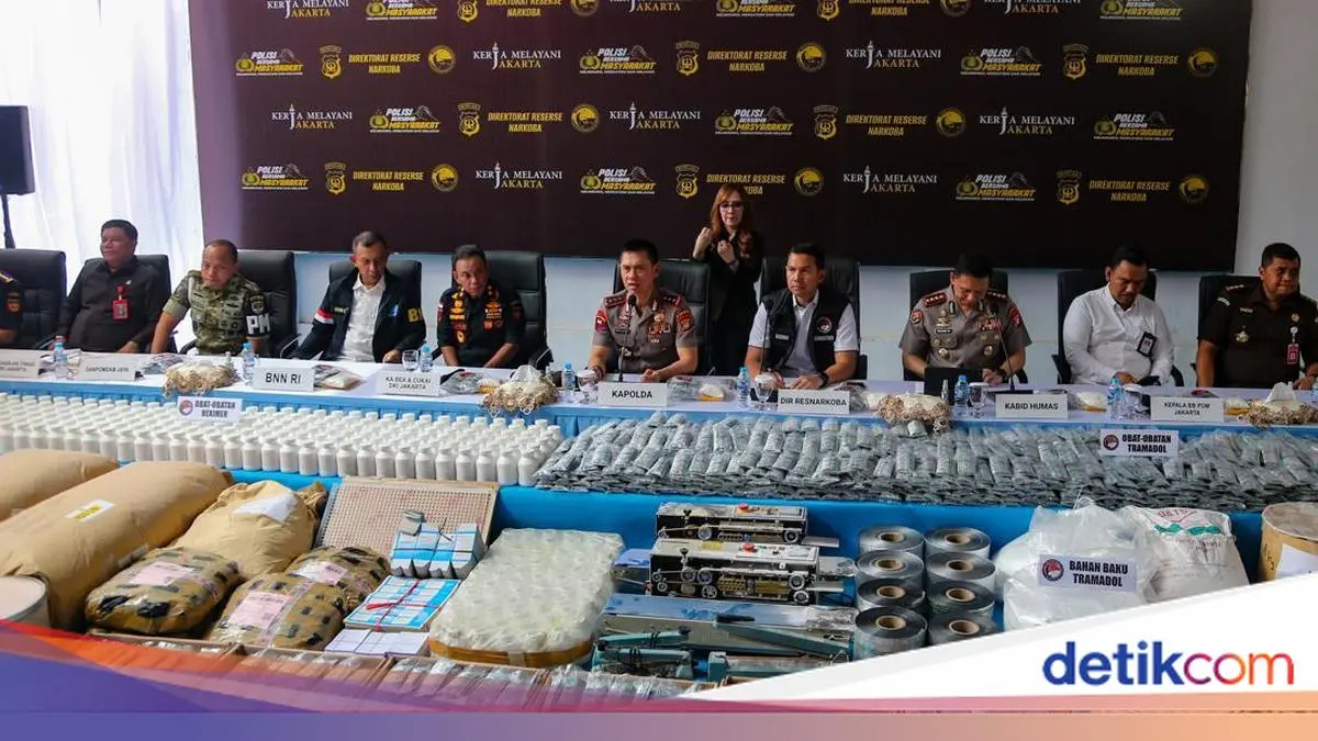 Pabrik Tramadol di Sukoharjo Produksi Sejak 2025, Omzet Capai Rp 3 M
