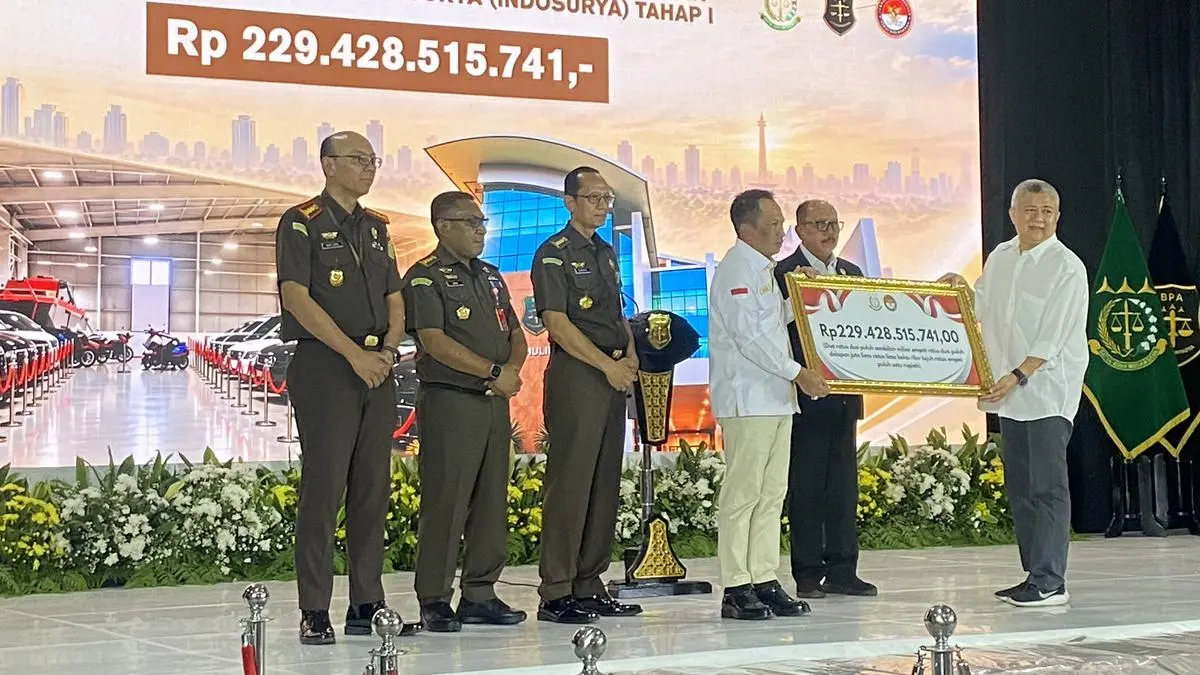 Kejagung Kembalikan Rp 229,4 Miliar ke Korban KSP Indosurya