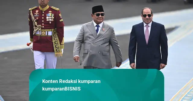 Bertemu Presiden Mesir, Prabowo Soroti Dampak Ekonomi Imbas Konflik Timur Tengah