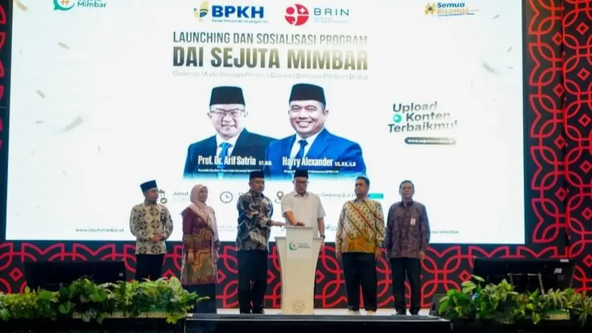 BPKH dan BRIN luncurkan Dai Sejuta Mimbar, Ajak Perluas Dakwah Digital