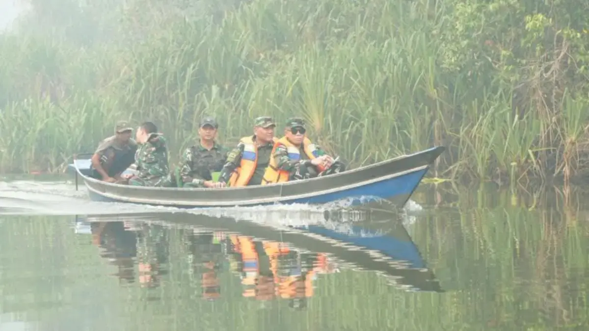 Tangani Karhutla di Tanjung Puting, 30 Sumur Bor Digali dan 160 Personel Diterjunkan