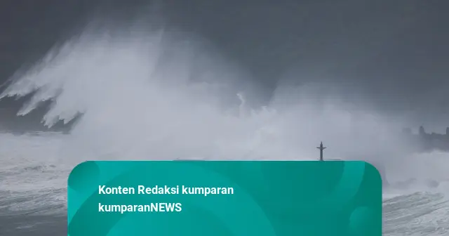 Topan Champi Terjang Taiwan: 1 Orang Tewas, 527 Lainnya Luka-luka