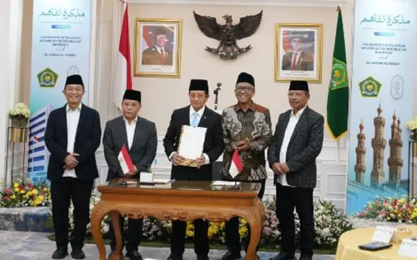 Sejarah Baru! Kemenag-Al Azhar Mesir Teken MoU, Buka Peluang Double Degree