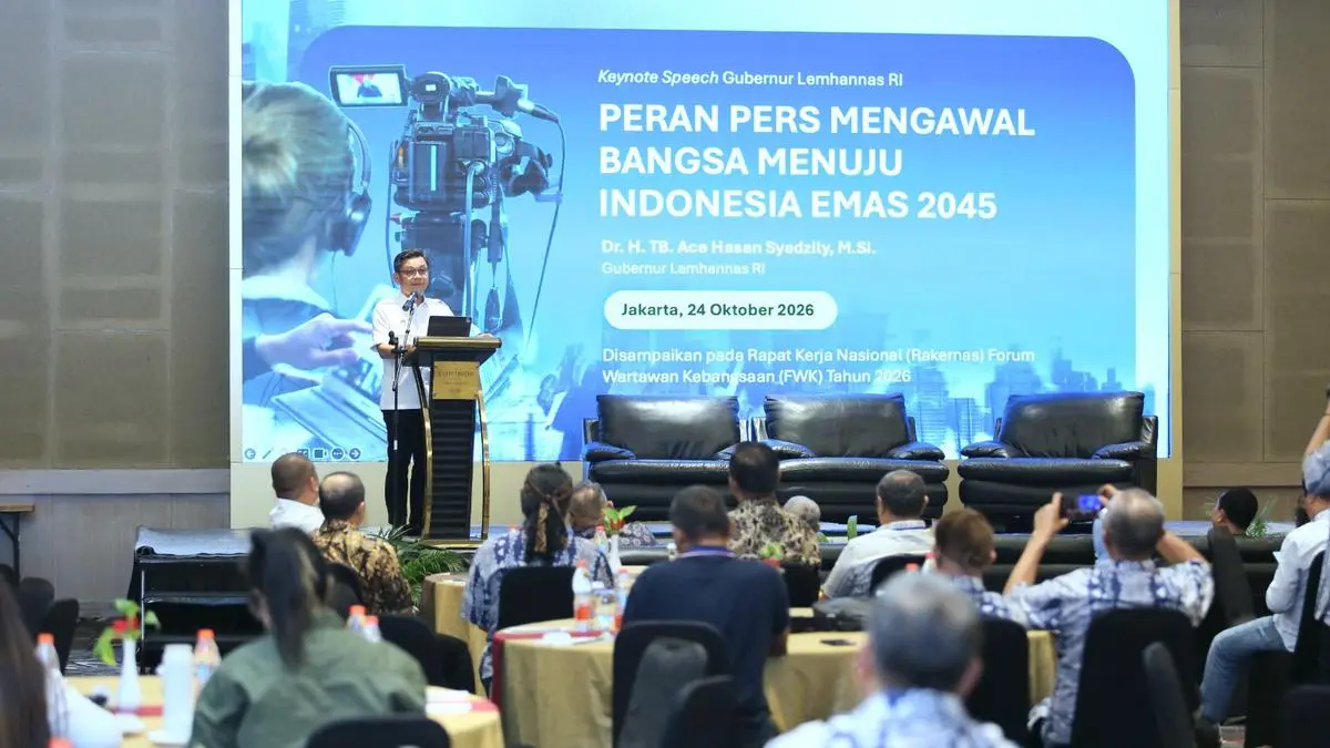 Gubernur Lemhannas: Pers Penjaga Masa Depan Indonesia