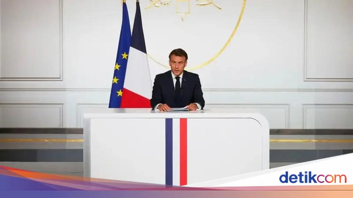 Macron Kecam Kekerasan dalam Demonstrasi Ricuh di Prancis
