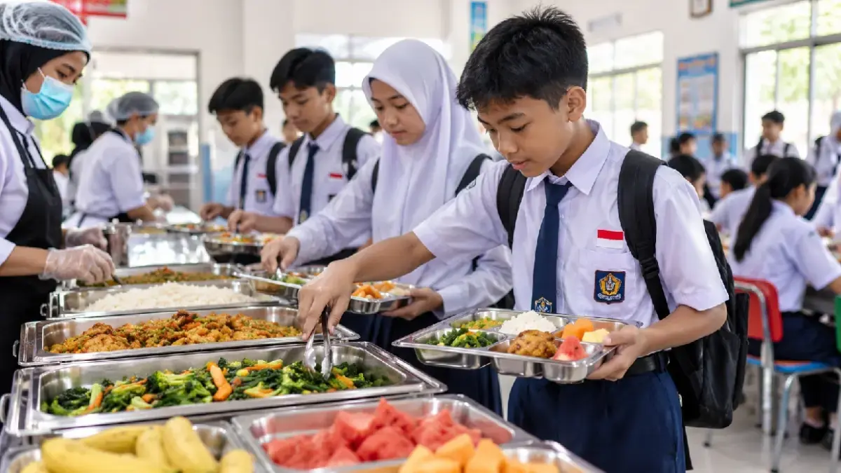 BGN Klaim MBG Prasmanan Tekan Sisa Makanan tanpa Tambah Anggaran
