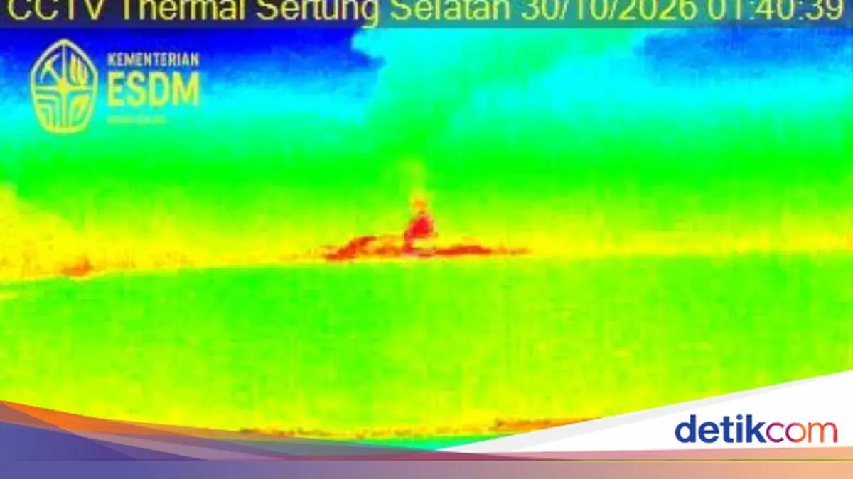 Gunung Anak Krakatau Erupsi Dini Hari, Warga Diimbau Waspada