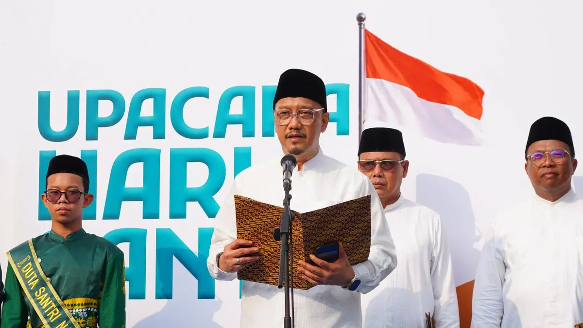 81 Tahun Berlalu, Cicit Hasyim Asy’ari Kembali Bacakan Resolusi Jihad