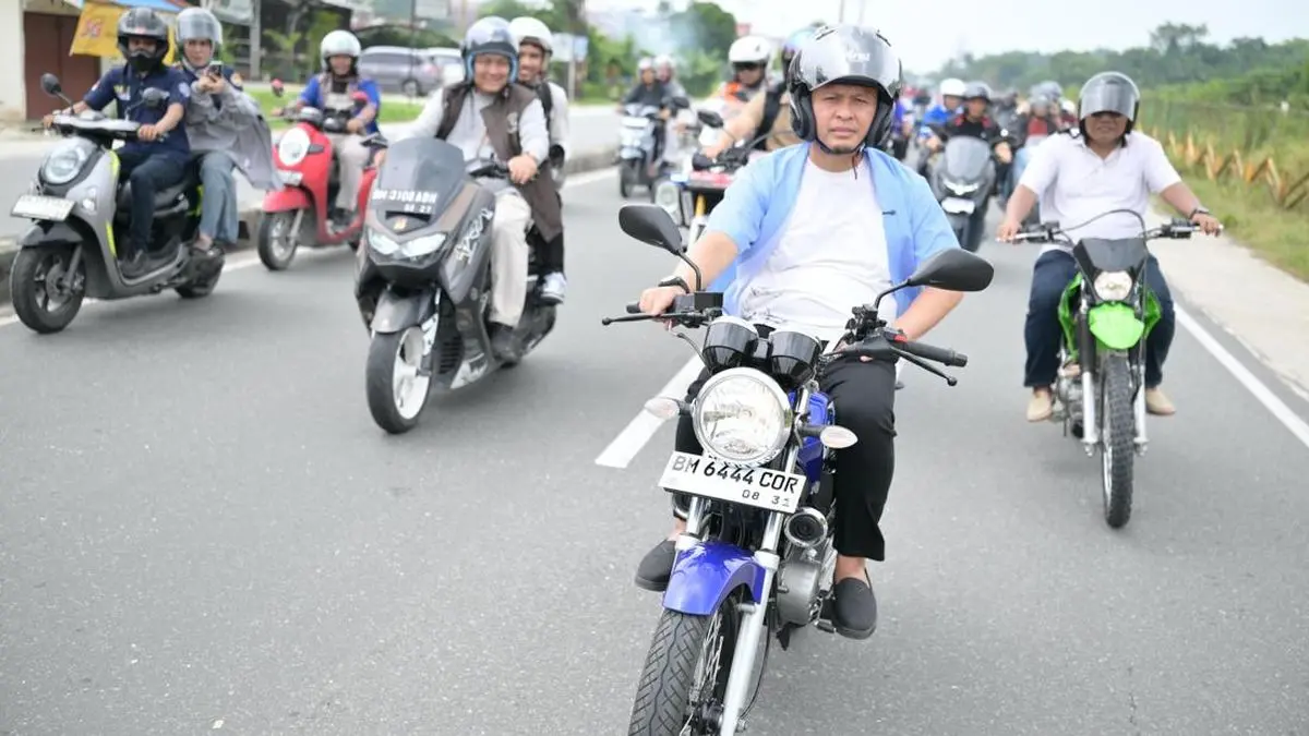 Walkot Pekanbaru Cek Infrastruktur dari Rumbai hingga Jalan Sudirman