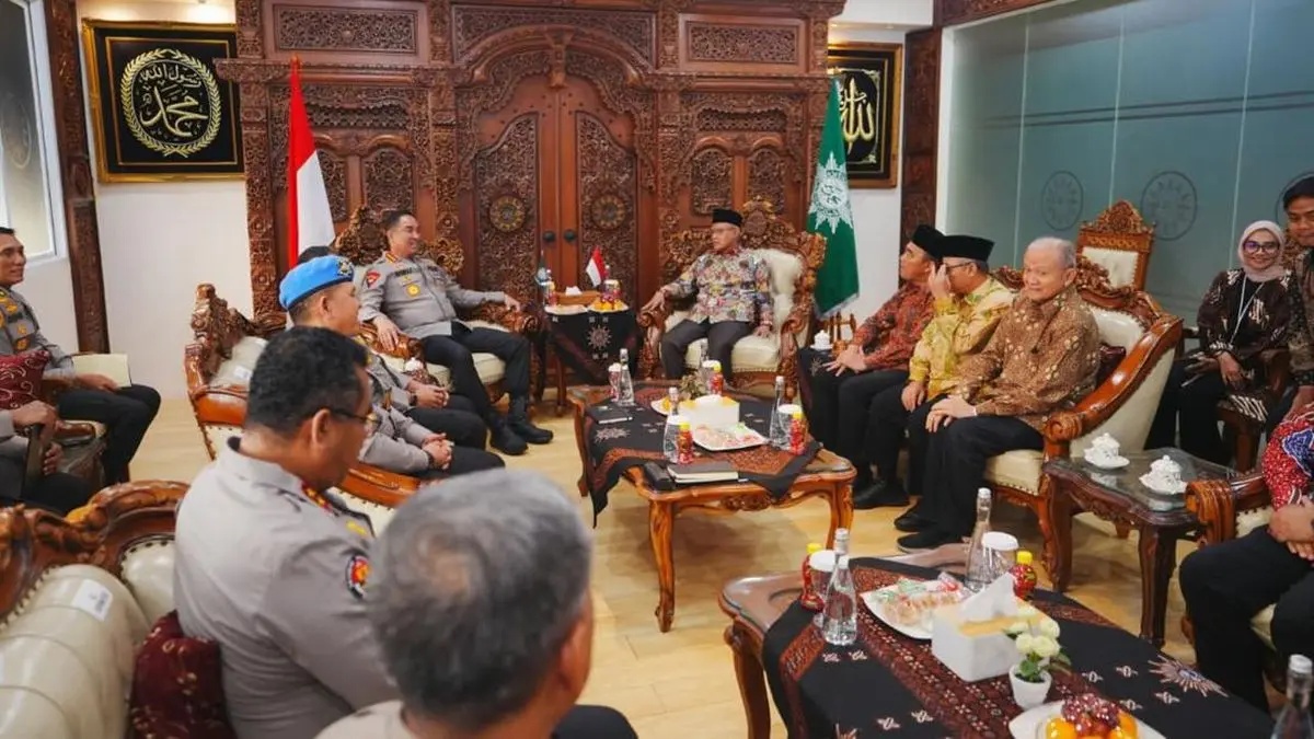 Kapolri Sambangi PP Muhammadiyah hingga PBNU, Sepakat Jaga Kamtibmas