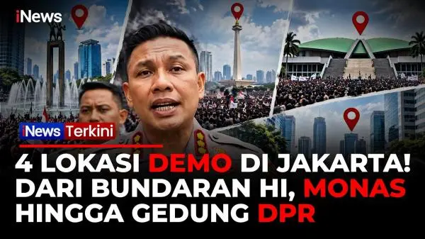 Polda Metro Jaya Siagakan Pengamanan, Aksi Unjuk Rasa Hari Sumpah Pemuda Digelar di Sejumlah Titik di Jakarta