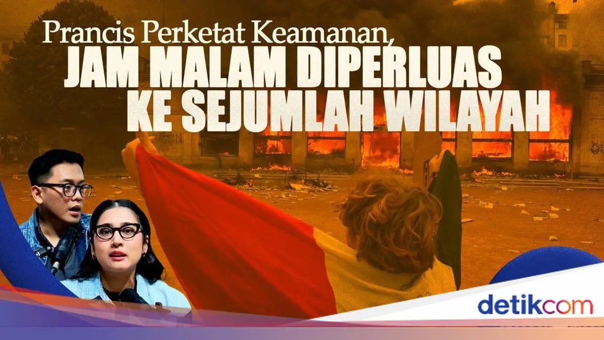 Prancis Perketat Keamanan, Jam Malam Diperluas ke Sejumlah Wilayah