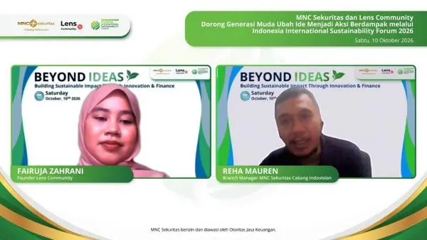 MNC Sekuritas dan Lens Community Dorong Anak Muda Ubah Ide Jadi Aksi Berdampak Lewat Indonesia International Sustainability Forum 2026