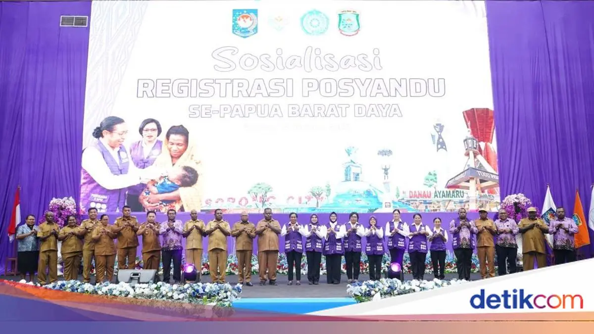 Dorong Transformasi Posyandu, TP Pusat Perkuat Registrasi di Sorong
