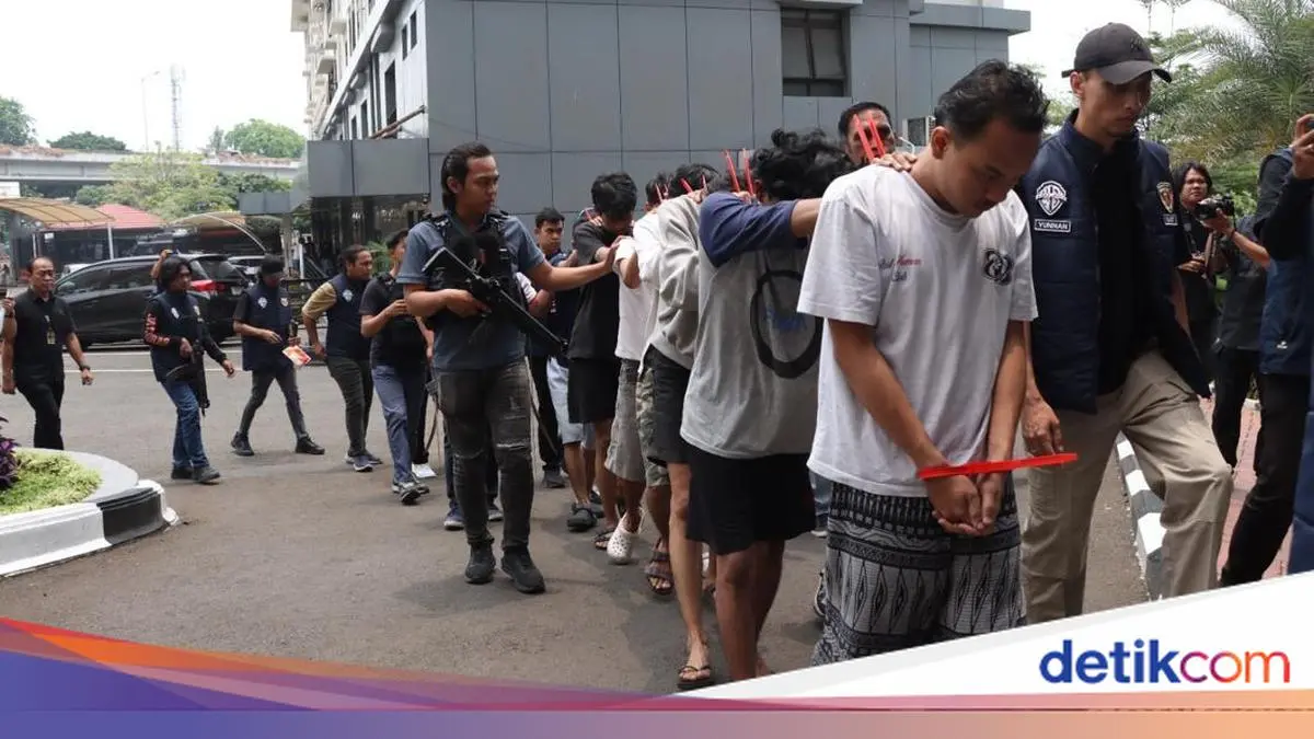 19 Orang Terlibat Tawuran Maut di Jakbar Ditangkap, Penyiram Air Keras Diburu