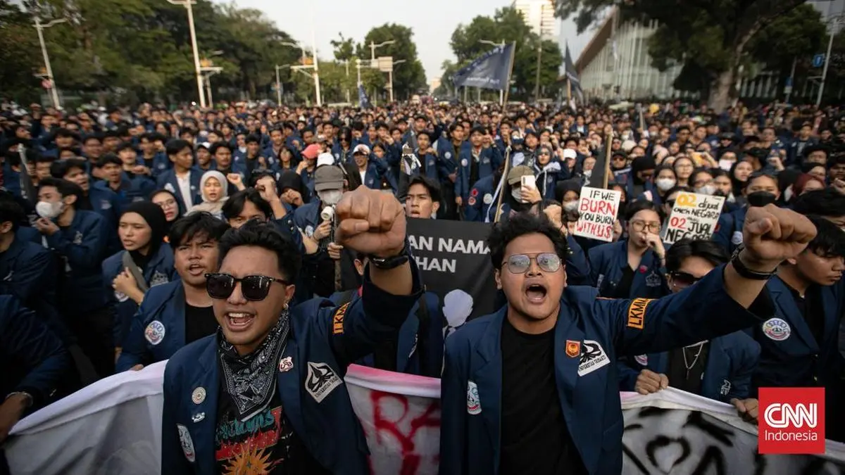 Temui Massa Mahasiswa, Staf Wamensesneg Klaim Bakal Serap Aspirasi