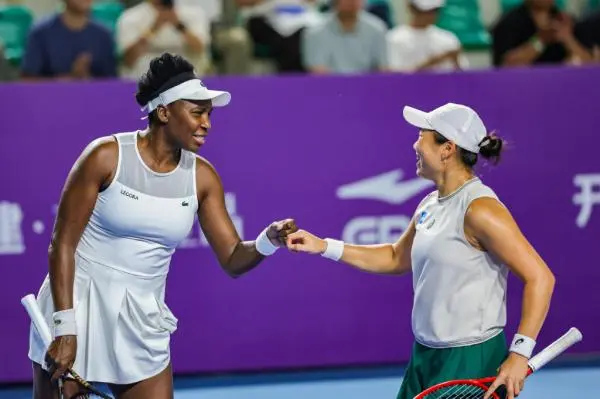 Janice Tjen/Venus Williams Tembus Semifinal Guangzhou Open 2026, Selangkah Lagi Pertahankan Gelar