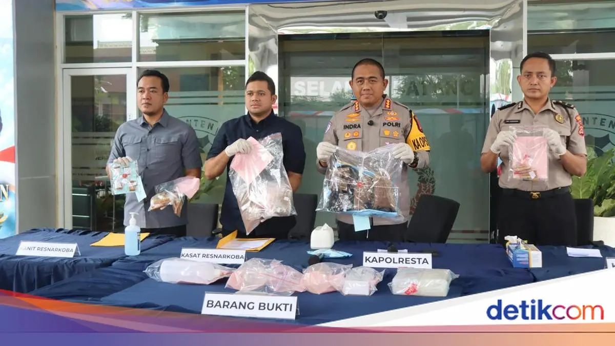 Polisi Bongkar 3 Pabrik Narkoba di Tangerang, 2 Kg Sinte Disita