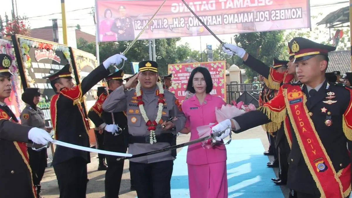 Mutasi Super Kilat, Kapolresta Sleman Baru Jabat 24 Jam Sudah Diganti