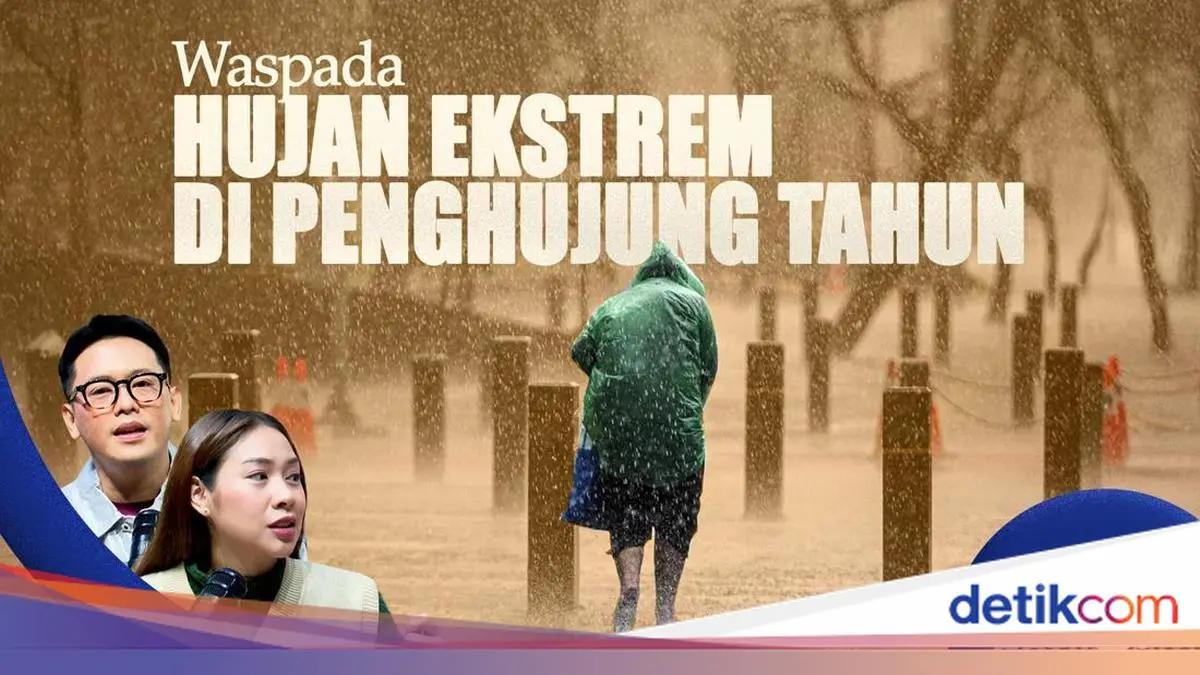 Waspada Hujan Ekstrem di Penghujung Tahun