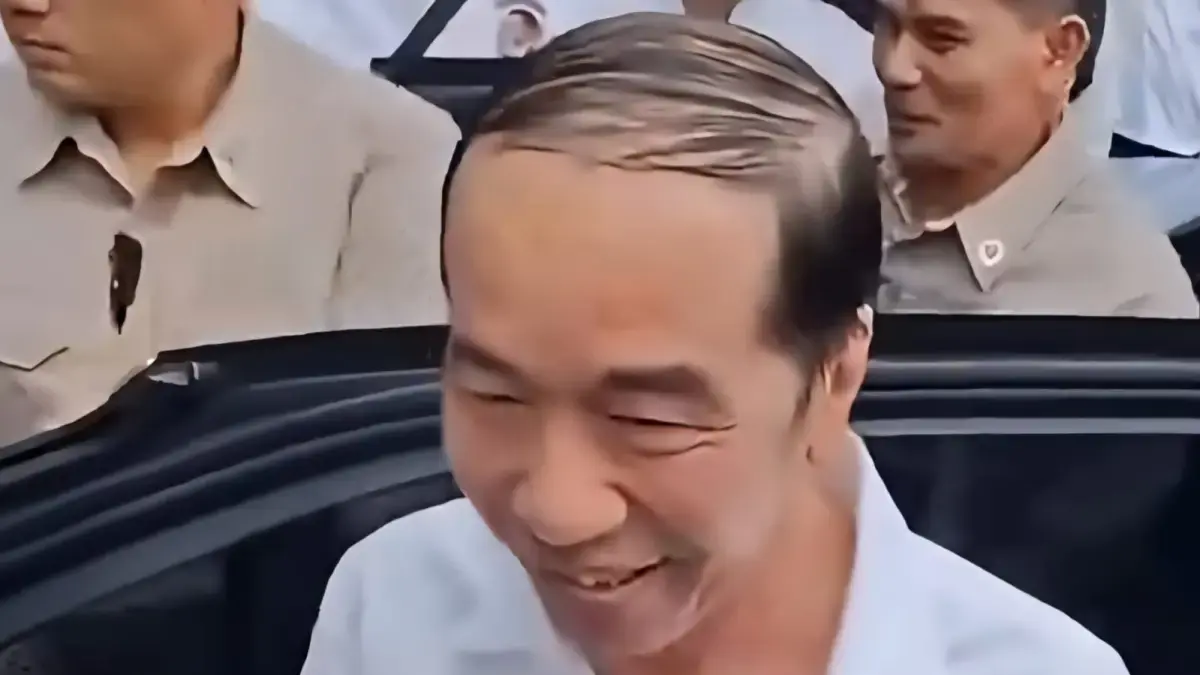 Viral Video Jokowi Tanpa Topi, Warganet Bilang Efek Mikirin Rakyat hingga Banyak Masalah