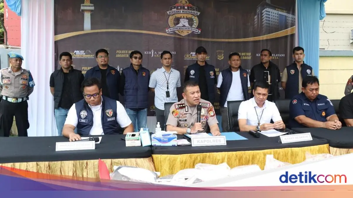 Polres Jakbar Ungkap 43 Kasus Pencurian dalam Sebulan, 53 Pelaku Ditangkap