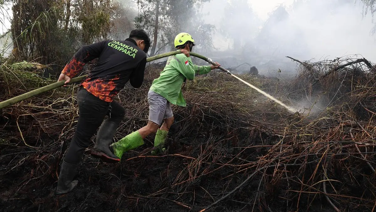 Relawan Kebakaran Hutan Diimbau Jangan Abaikan Kelelahan