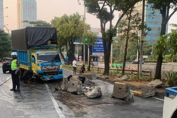 4 Kecelakaan Truk di Jalur Transjakarta dalam Sebulan, Pramono Minta Dishub Tindak Tegas